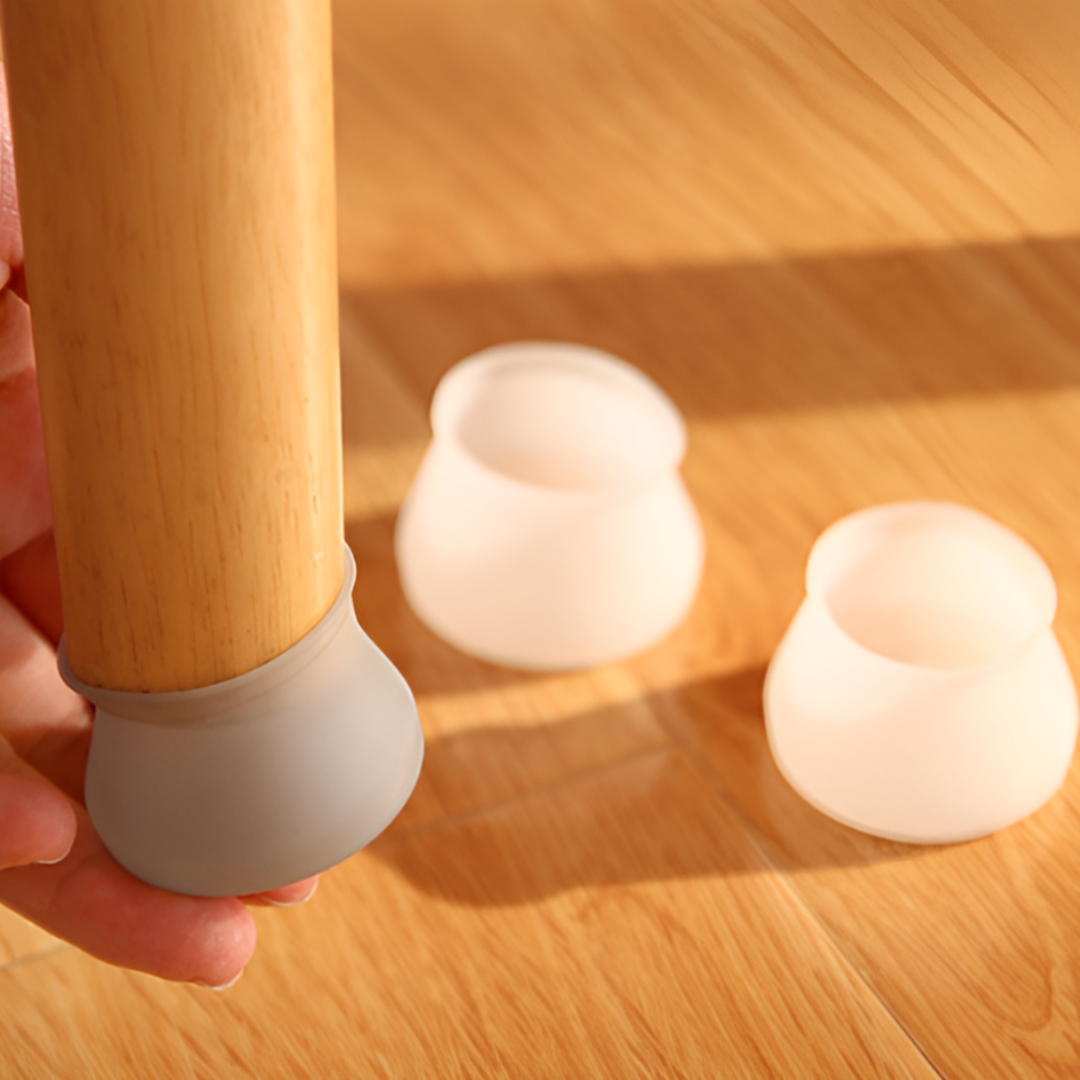 의자 다리 보호캡 실리콘 12P 식탁의자 발캡 의자다리 커버 바닥보호 층간 소음방지 3,900원