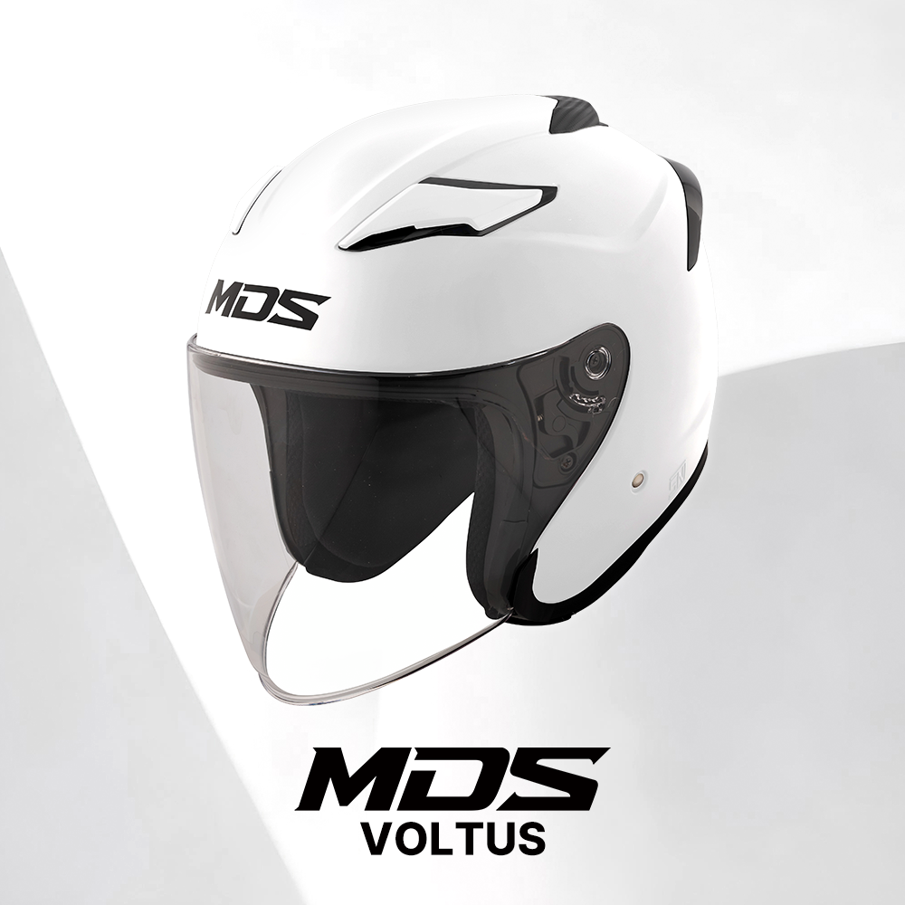 MDS VOLTUS 볼투스 오픈페이스 헬멧 솔리드 유광 화이트 65,000원