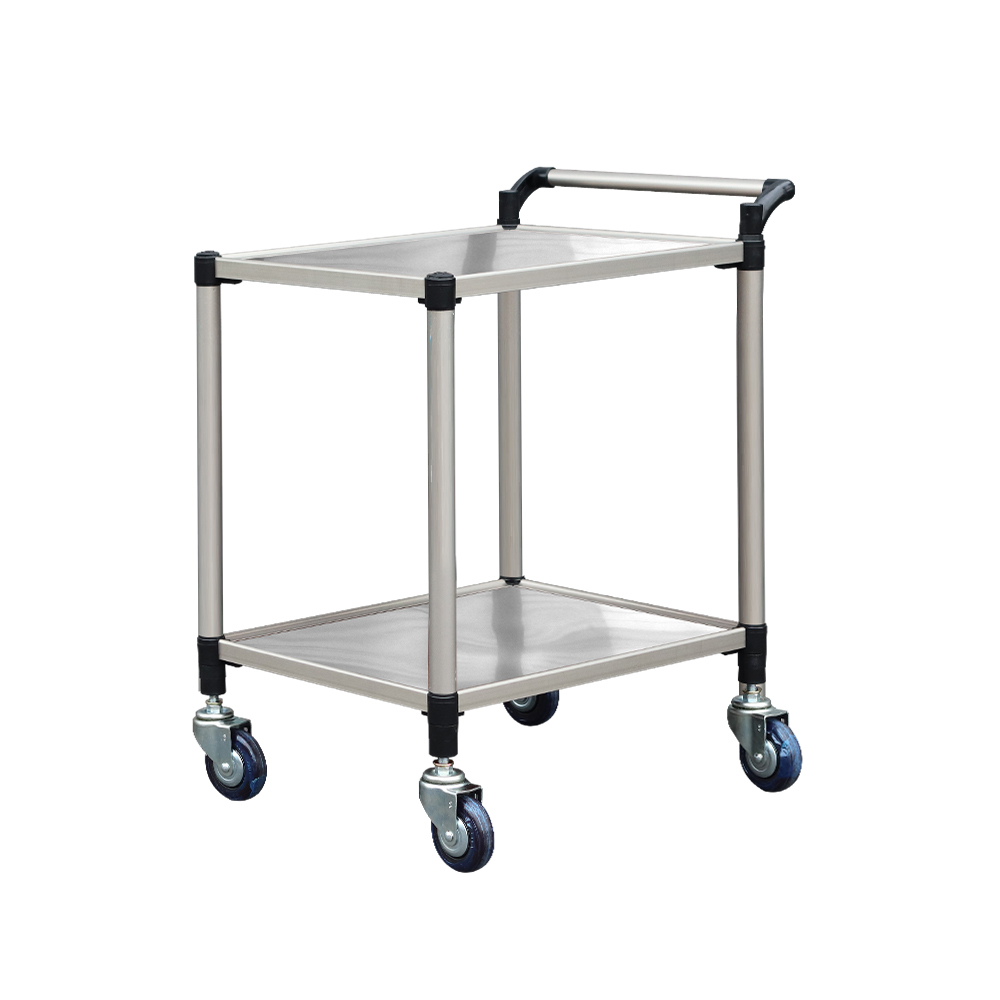 서빙카트 스텐_다용도 핸드카 업소용 운반카트 2단 3단 식당 주방 미용 배식카 이동식 웨건 트롤리 끌차 195,000원