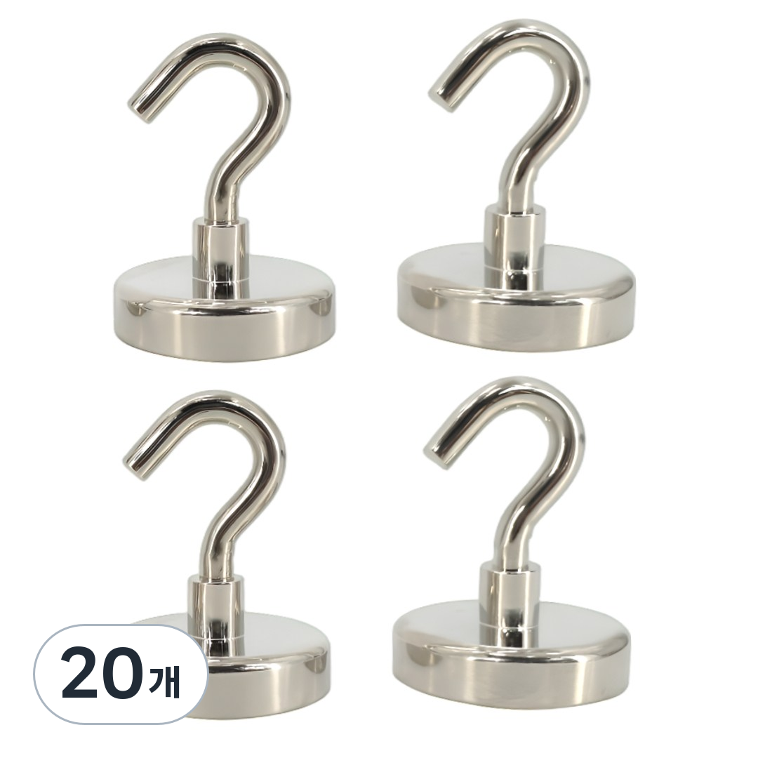 마니코 초강력 네오디움 고리자석 후크고리형 후크자석 걸이형 48mm 82,900원