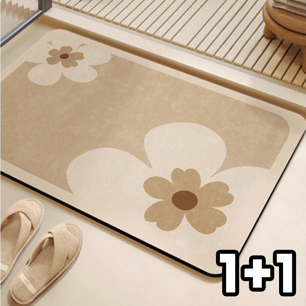 엠케이리빙 빨아쓰는 규조토 주방매트 발매트 2종 세트 15,700원