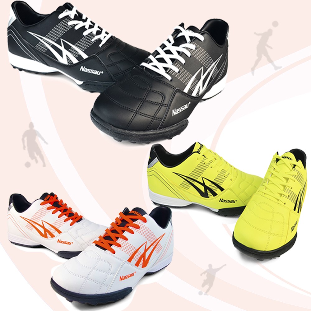 NASSAU/TF.NS프리킥 축구화 풋살화/Black/ White/Yellow Lime 39,800원