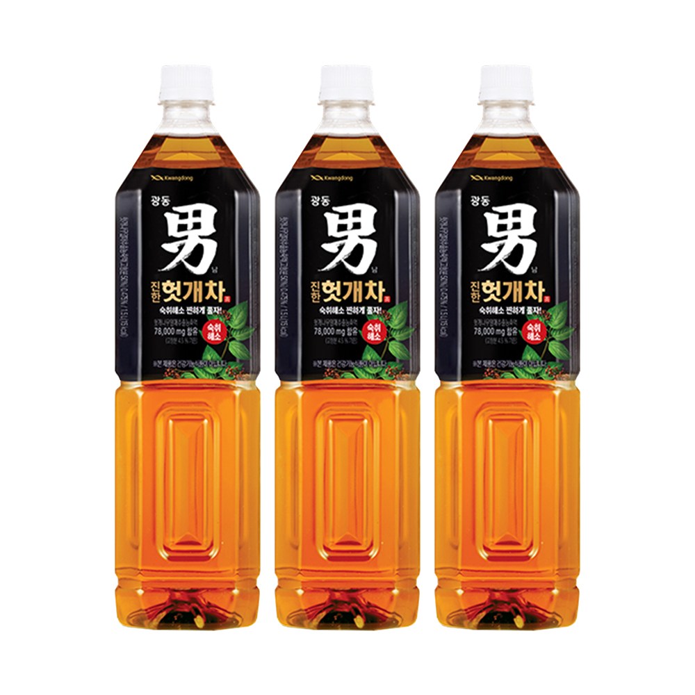 광동 진한 헛개차, 1.5L, 6개 10,200원