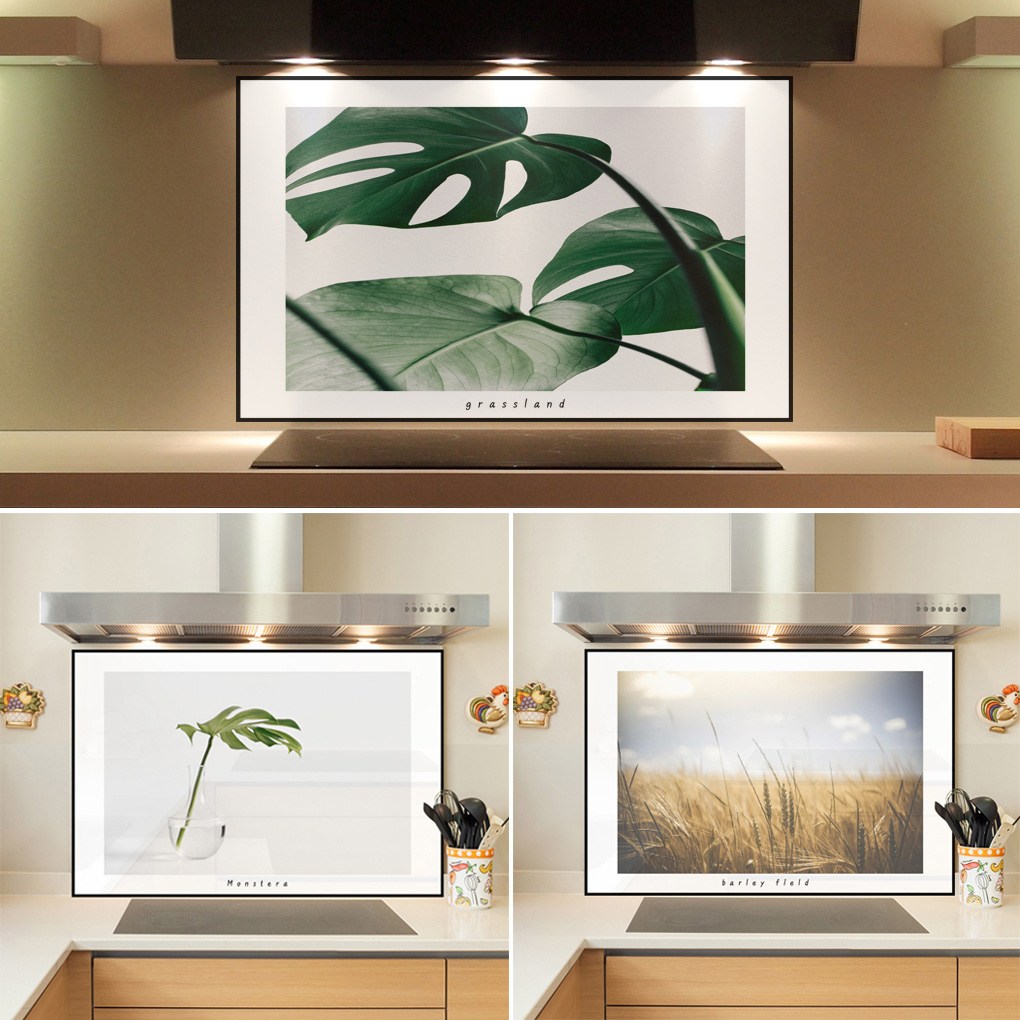 코나 주방아트보드 북유럽 모던클래식 6종 컬렉션 아트글라스, 4. 라벤더 89,000원