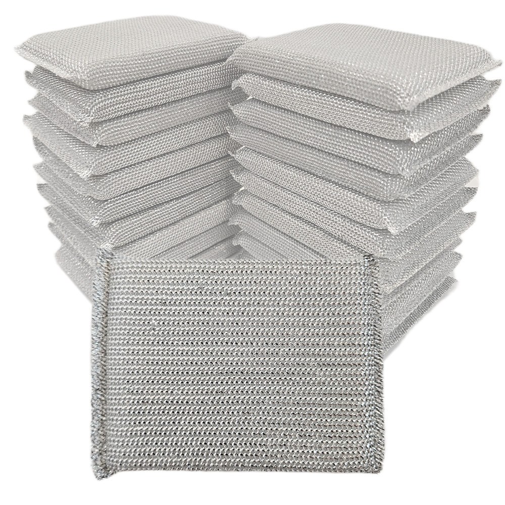 수논 은사 수세미, 대용량 벌크 실버 수세미, 1세트, 20개입 5,920원