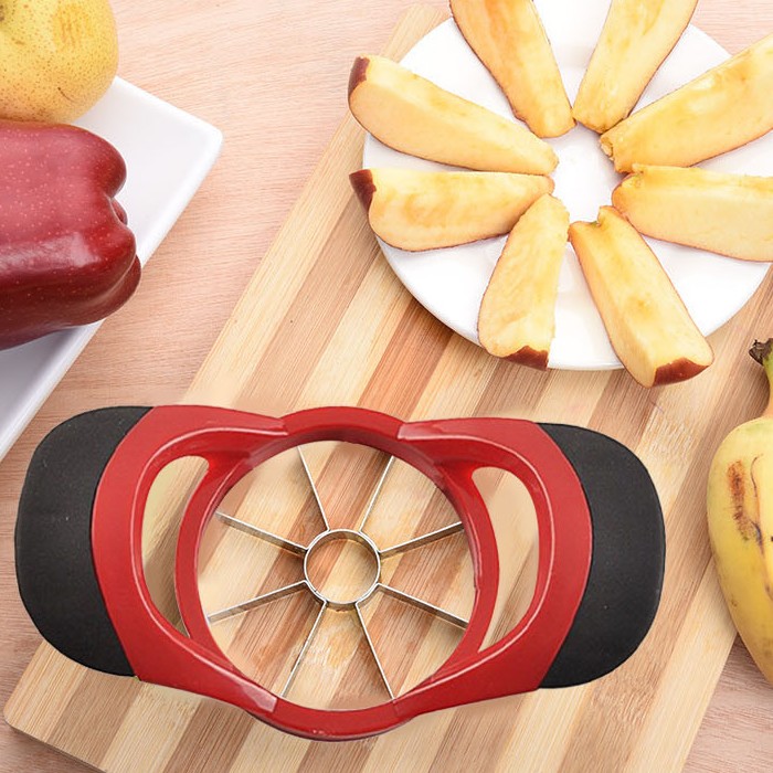 사과 커터키 8등분 야채 과일 손쉬운 사용 다양한 스텐 슬라이서 커팅 4,900원
