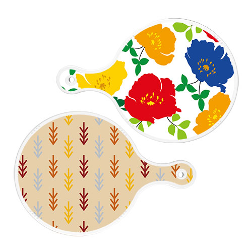 로엠디자인 원형서빙보드 국화블루화이트 + 소나무두목색 10,520원