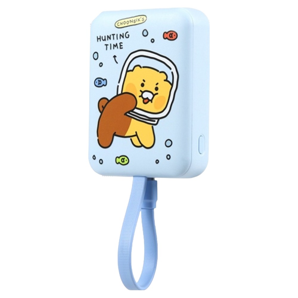 카카오프렌즈 데일리 고속충전 맥세이프 보조배터리 10000mAh, 춘식이 블루, P24-MSPB10K01 37,900원