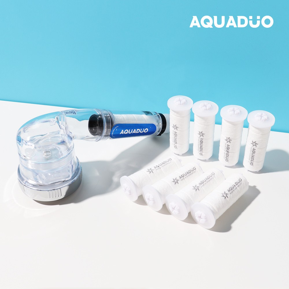 아쿠아듀오 SF-1000 싱크대수전용 주방필터헤드 핸디 일반+녹물필터 8ea, 단일색상, 1개 35,640원