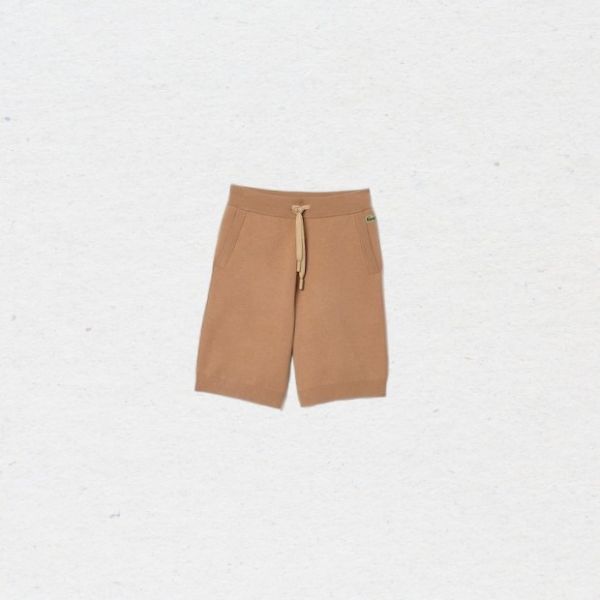 라코스테 LACOSTE 공식 여성 더블페이스 스웨터 쇼츠 GF0115-55G 02S 370384 150,800원