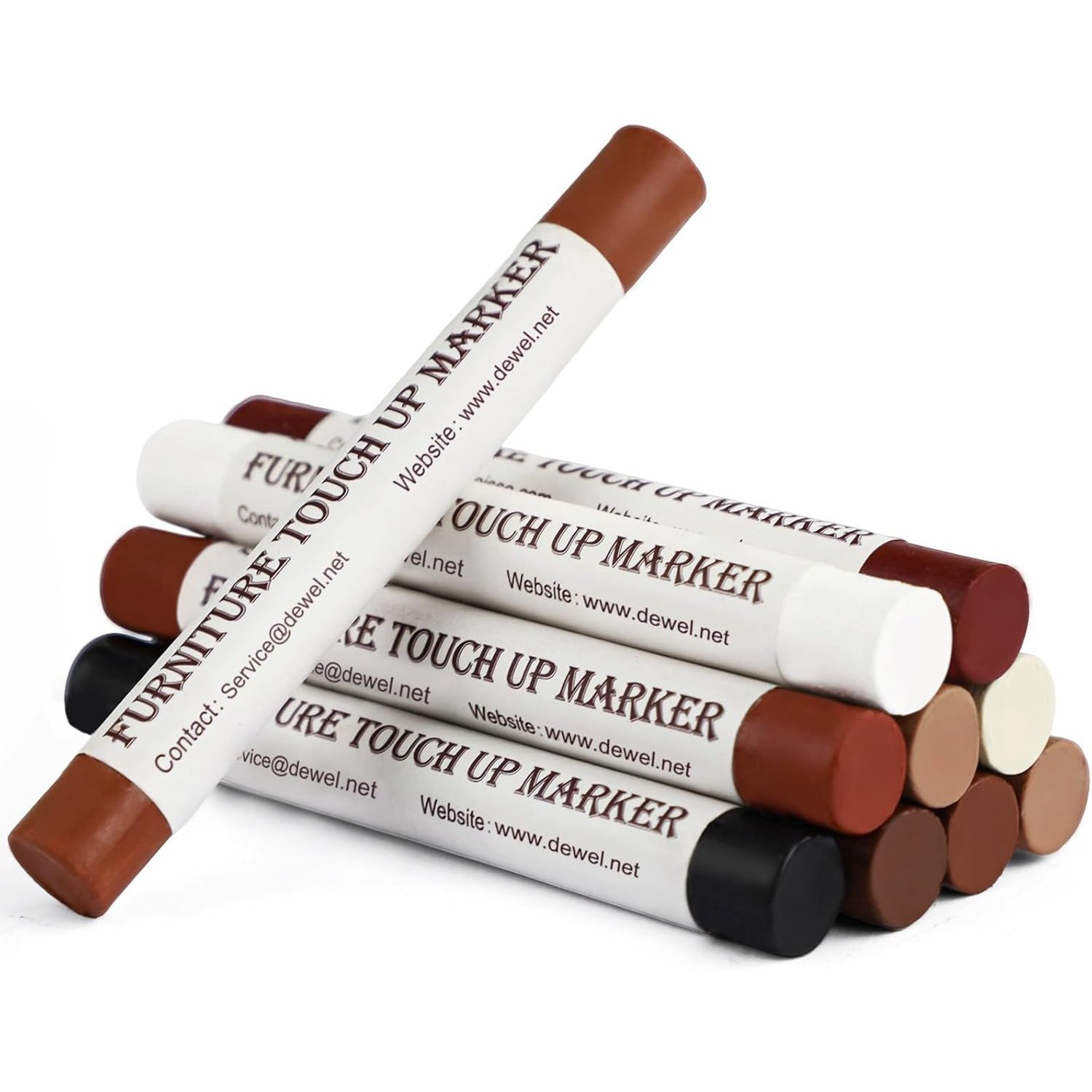 가구 흠집제거 마카펜 가구보수펜 목재 가구 스크래치 복원 메꿈이 보수용 펜, 10개 21,500원