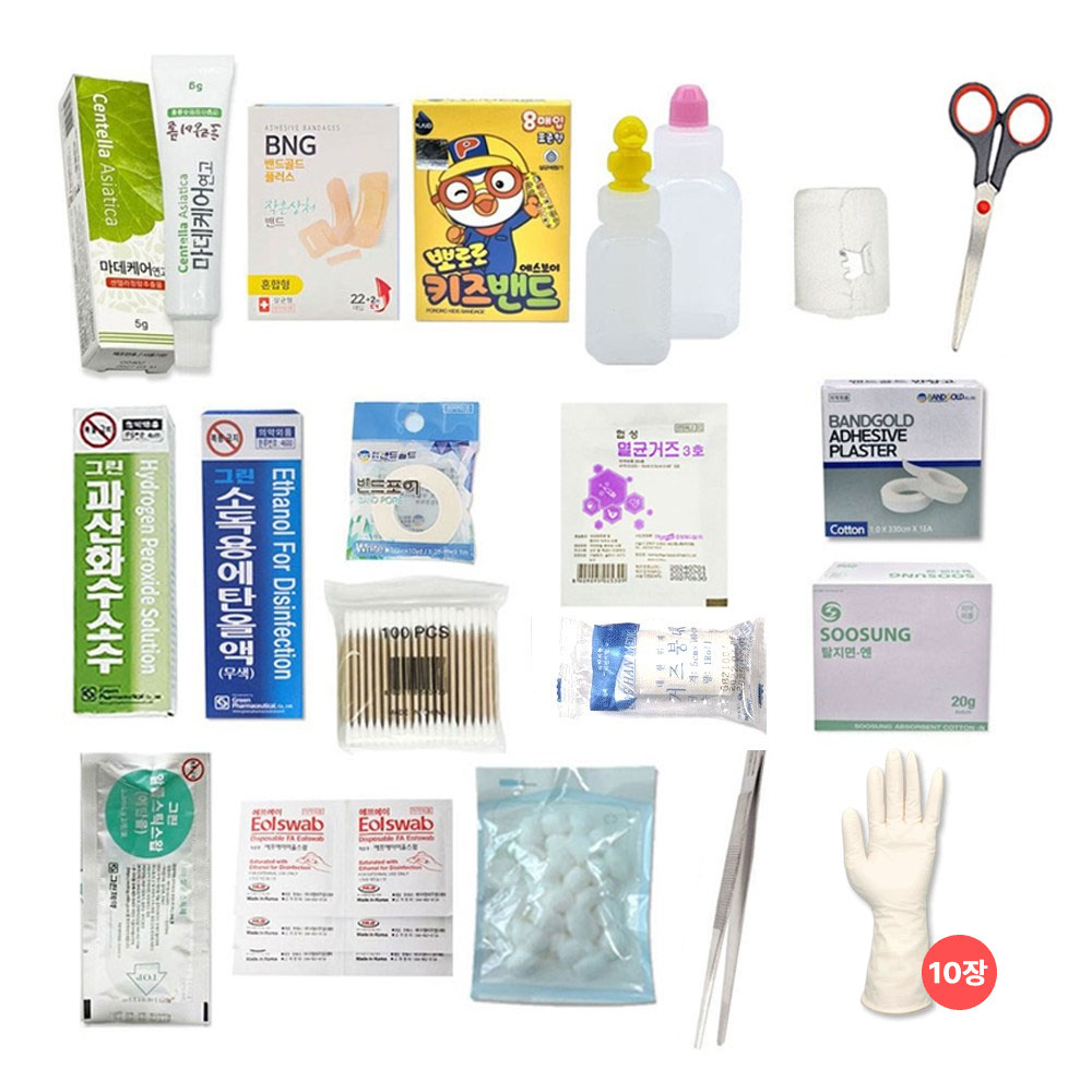 실속형 구급용품 20종 세트 14,900원