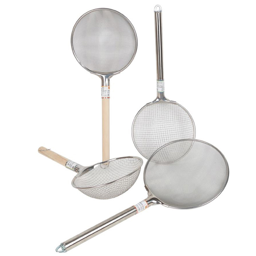 업소용 뜰채 튀김건지기 통닭건지기 나무봉 스텐봉 24type, 1개 19,600원