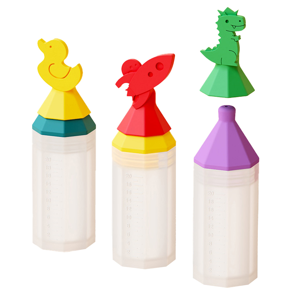 이크 실리콘 투약병 투명눈금 20cc 3종, 단일상품, 1세트 9,800원