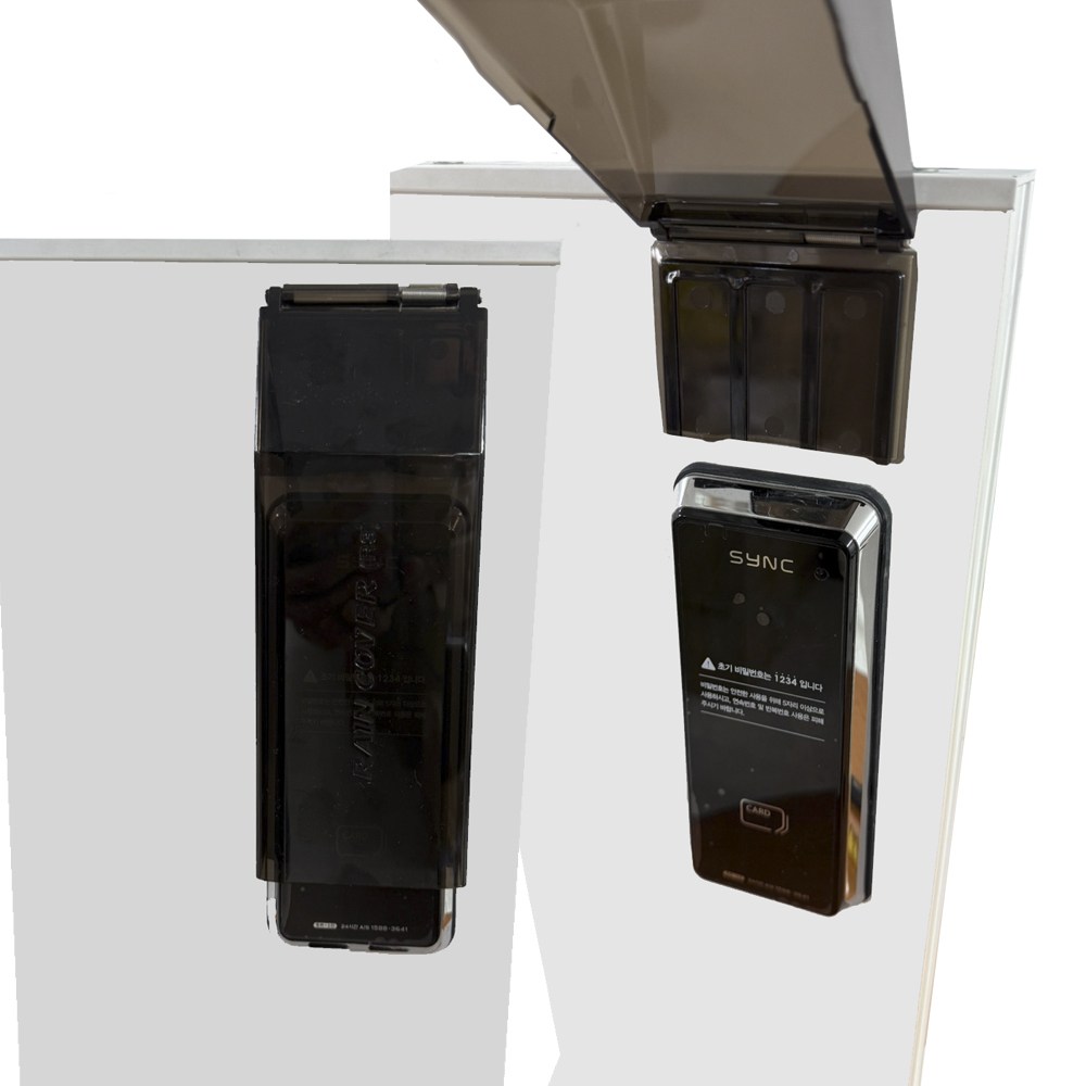 도어락 레인커버 방수커버 빗물방지 비막음 번호키방수 보조키 샤시문 유리문 RC3 14,000원