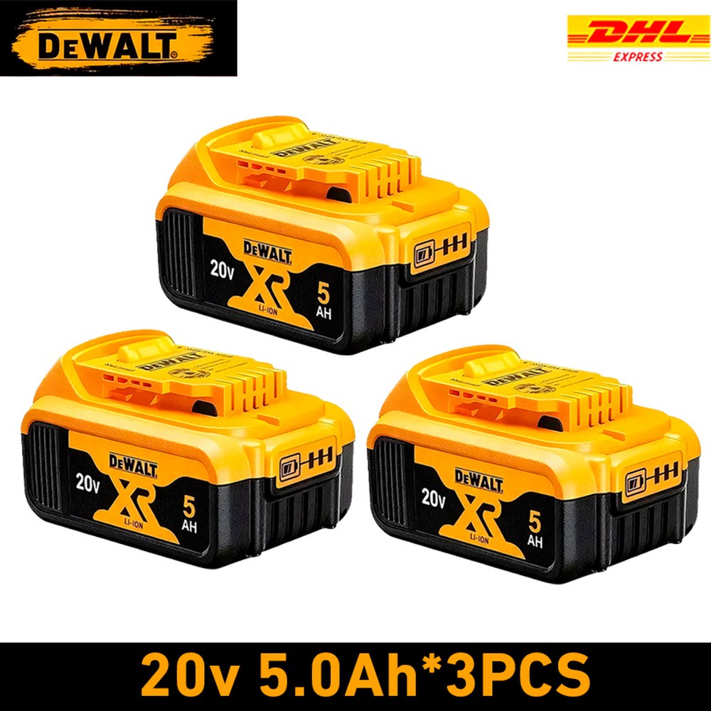 100% 오리지널 디월트 20V/60V 5.0Ah-9.0Ah MAX 배터리, DCD996 DCS391 DCS570 대체용, XR 도구와 호환, 빠 75,700원