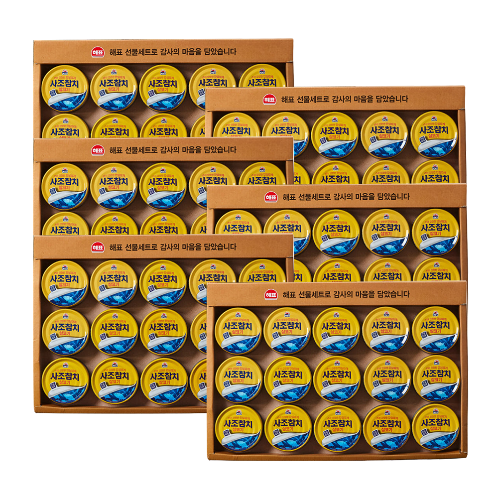 사조 살코기참치 1호 선물세트 6세트 참치 194,800원