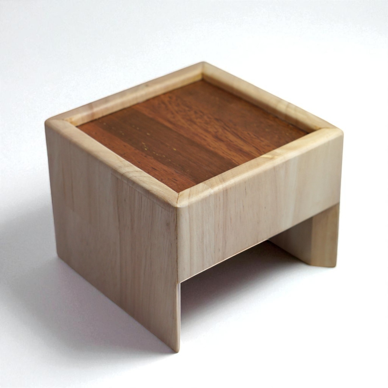 [S] 강아지 고양이 반려동물 원목 식탁 밥그릇 물그릇 간식 식기 소우드 베이직, 고무나무, 1개 42,900원