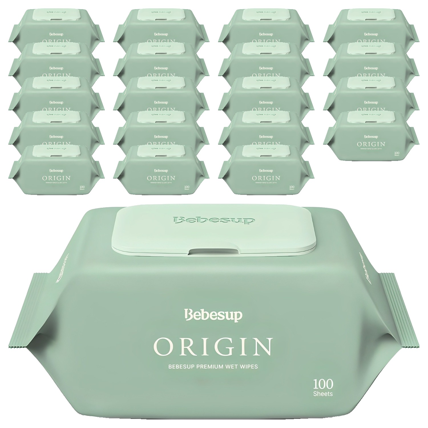 베베숲 오리진 유아물티슈 캡형 25,800원