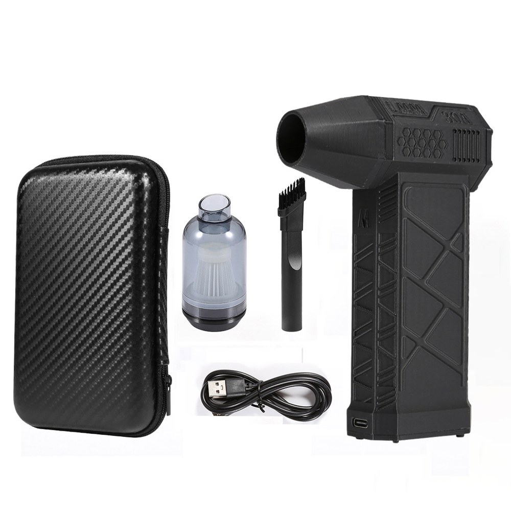 송풍기 미니 터보 제트 팬 130000 RPM 풍속 52 메터초 브러시리스 모터 휴대용 덕트 고성능 사이클론 전기 53,500원