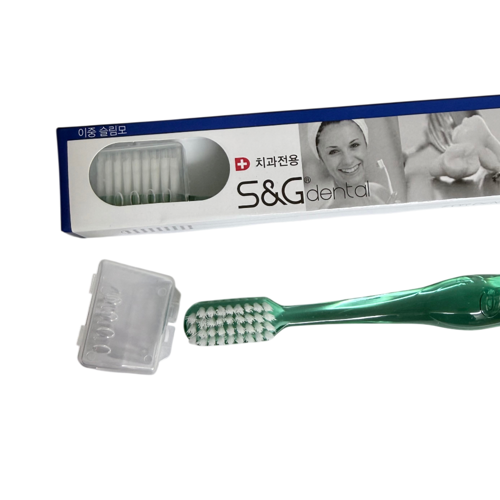 에스앤지 칫솔 성인 슬림모, 1개입, 12개 13,800원