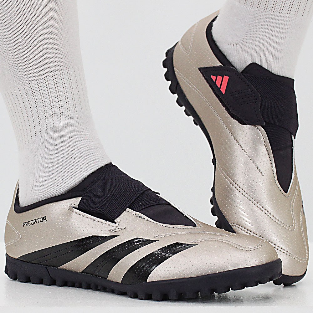 아디다스 어린이 끈없는 축구화 벨크로 스트랩 축구 신발 주니어 풋살화 맨땅용 인조잔디 풋볼 슈즈 37,000원