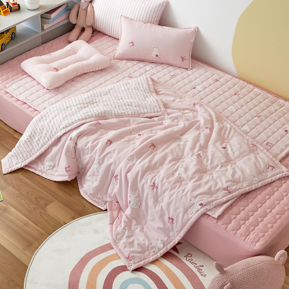 모던하우스 아동용 마미허그 소프트워싱 쁘띠래빗 낮잠 이불 15,530원