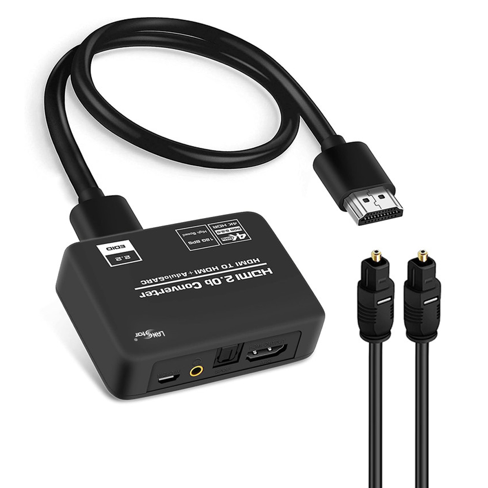 랜스타 컨버터 크롬캐스트 오디오 분리기 추출기 hdmi to av 19,040원