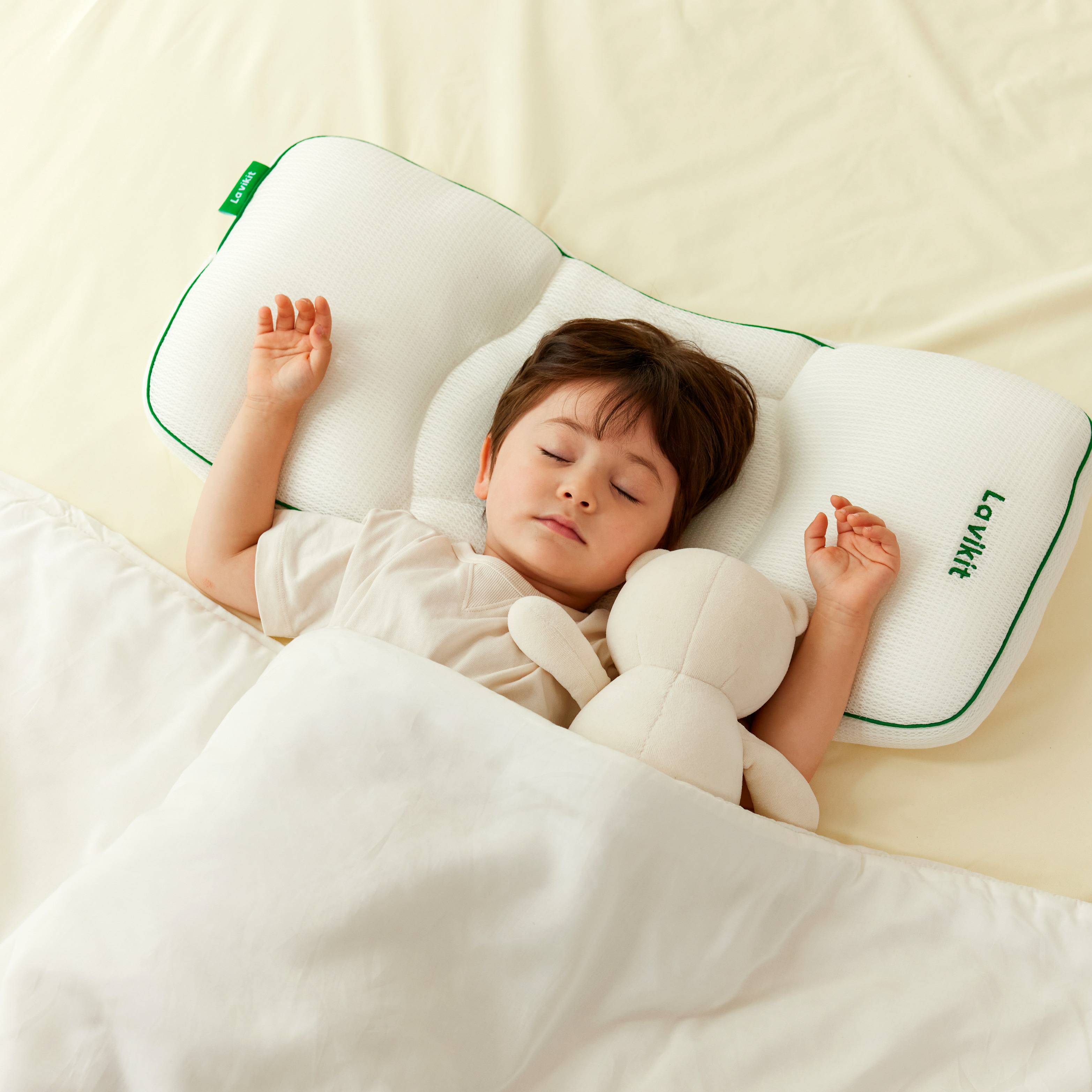 라비킷 유아용 와이드 이탈방지 경추베개 58,900원