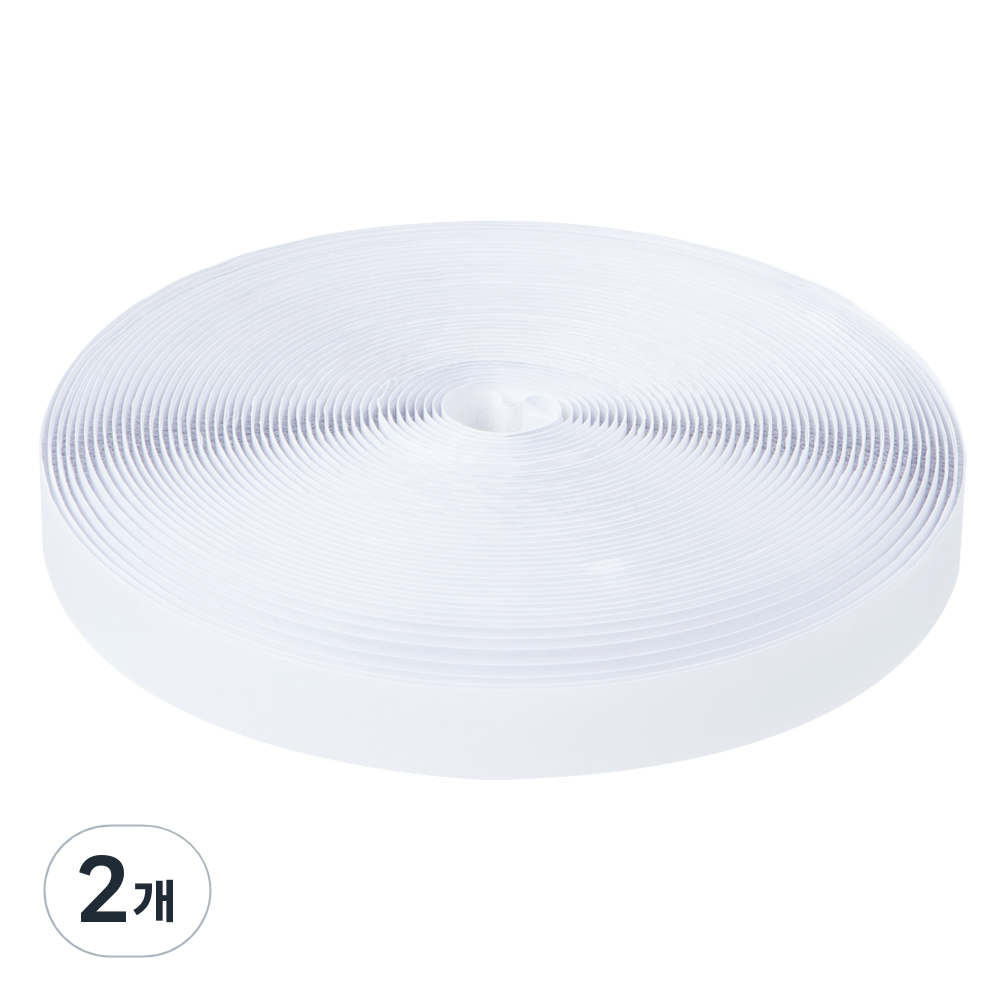 코멧 홈 접착식 찍찍이 테이프 까칠이 화이트 25mm x 18m 6,260원