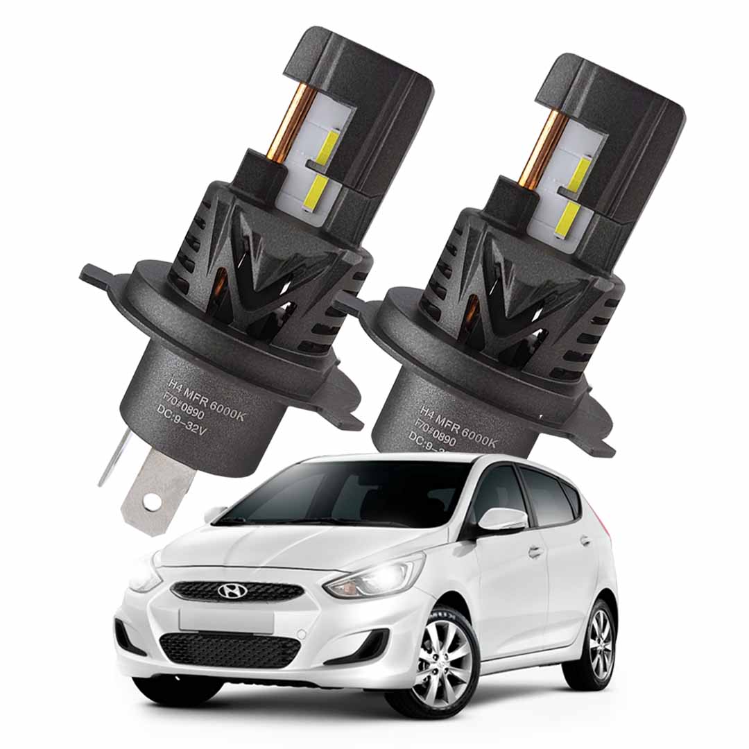 엑센트(구형) 엑셀라이트 합법인증 LED 전조등 블루라벨 백색광 리플렉션타입 H4, 2개, H4 129,000원