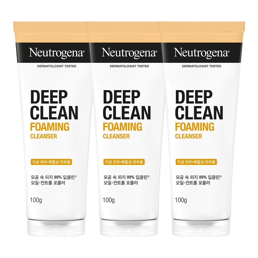 뉴트로지나 딥클린 포밍 클렌저 12,510원