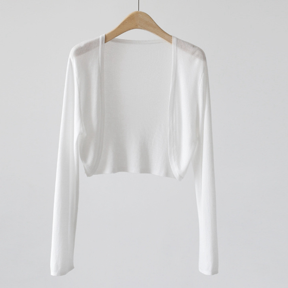 메이킹유 봄여름 크롭 가디건 WA6163쿨링볼레로(~77size 추가) 9,900원