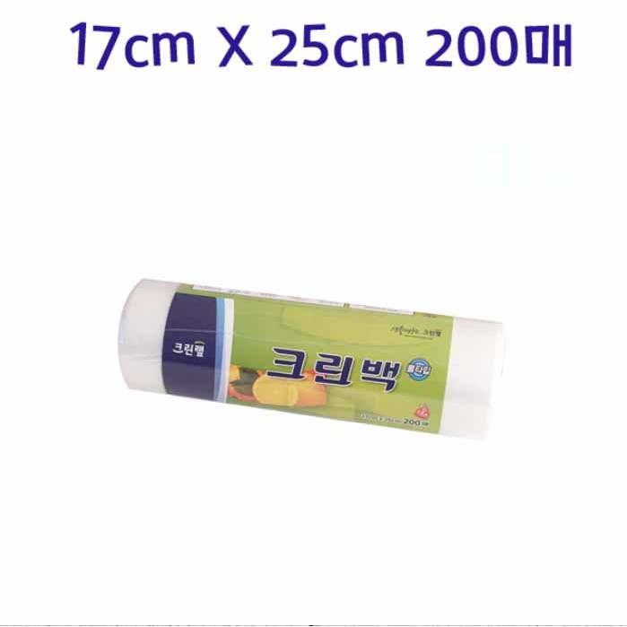크린랩 크린롤백 미니 17cmX25cm 200매 3개 13,780원