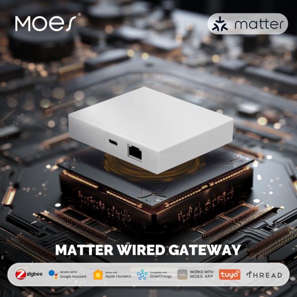 스마트 허브 게이트웨이 원격 제어  MOES Tuya Zigbee Matter 스레드 홈 브리지 지원 음성 Siri Homekit Smartthings Google Alexa 52,800원