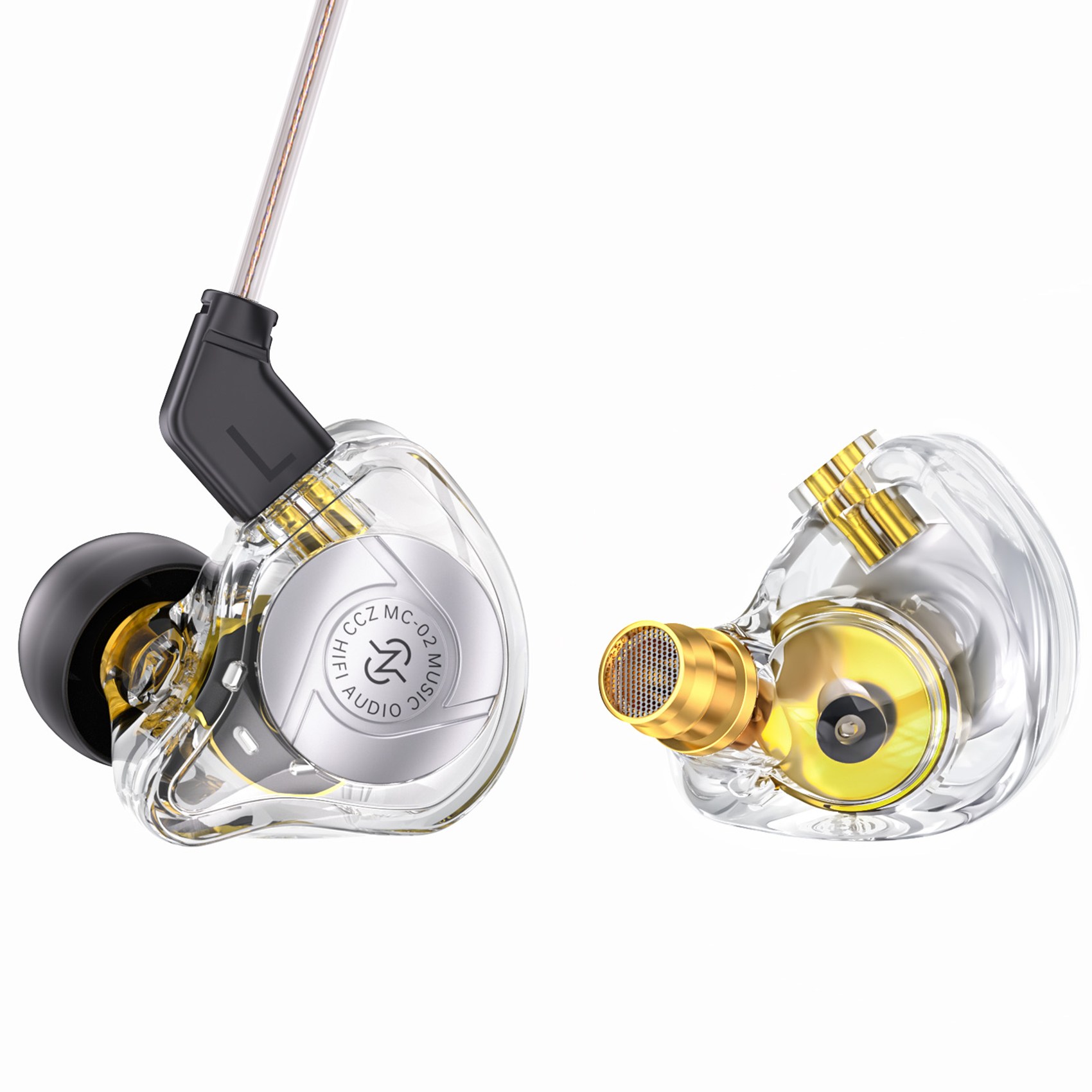 Keephifi CCZ MC02 Aura 듀얼 마그넷 다이내믹 드라이버 HIFI 인이어 게이밍 이어폰 31,850원