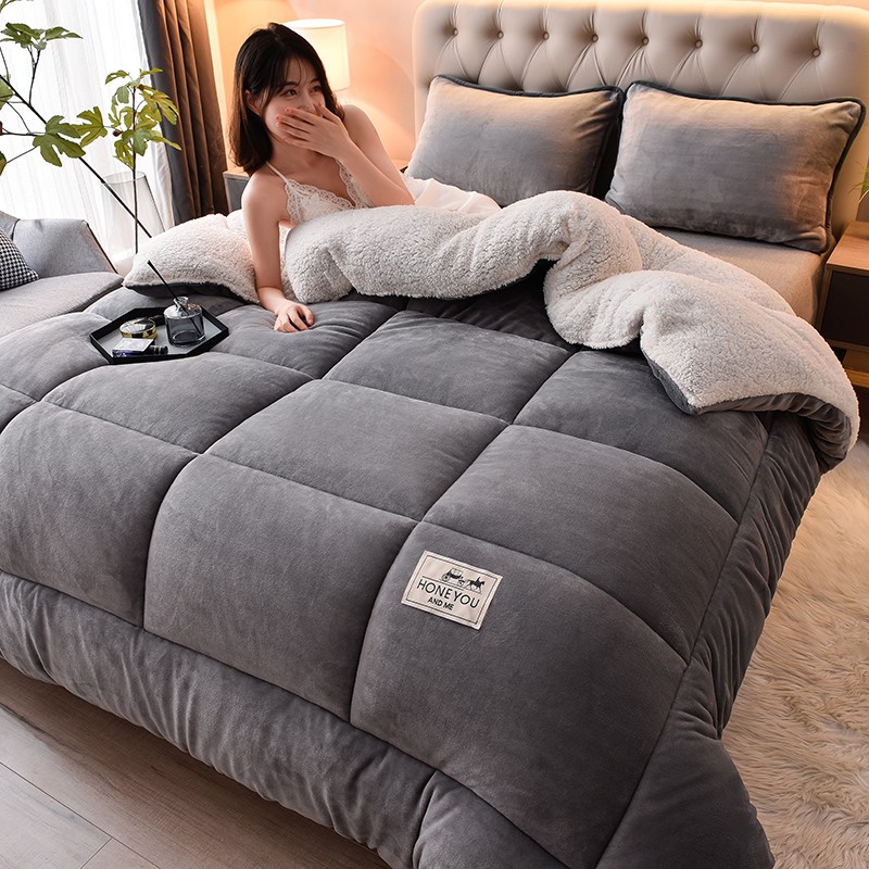 클라우드벨 겨울 양털 캐시미어 이불 극세사 두꺼운 이불 23,600원