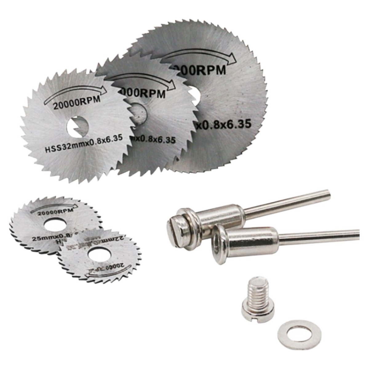 원형톱날 나무자르기 플라스틱 목재 절단 그라인더 원형톱, 1세트 12,500원