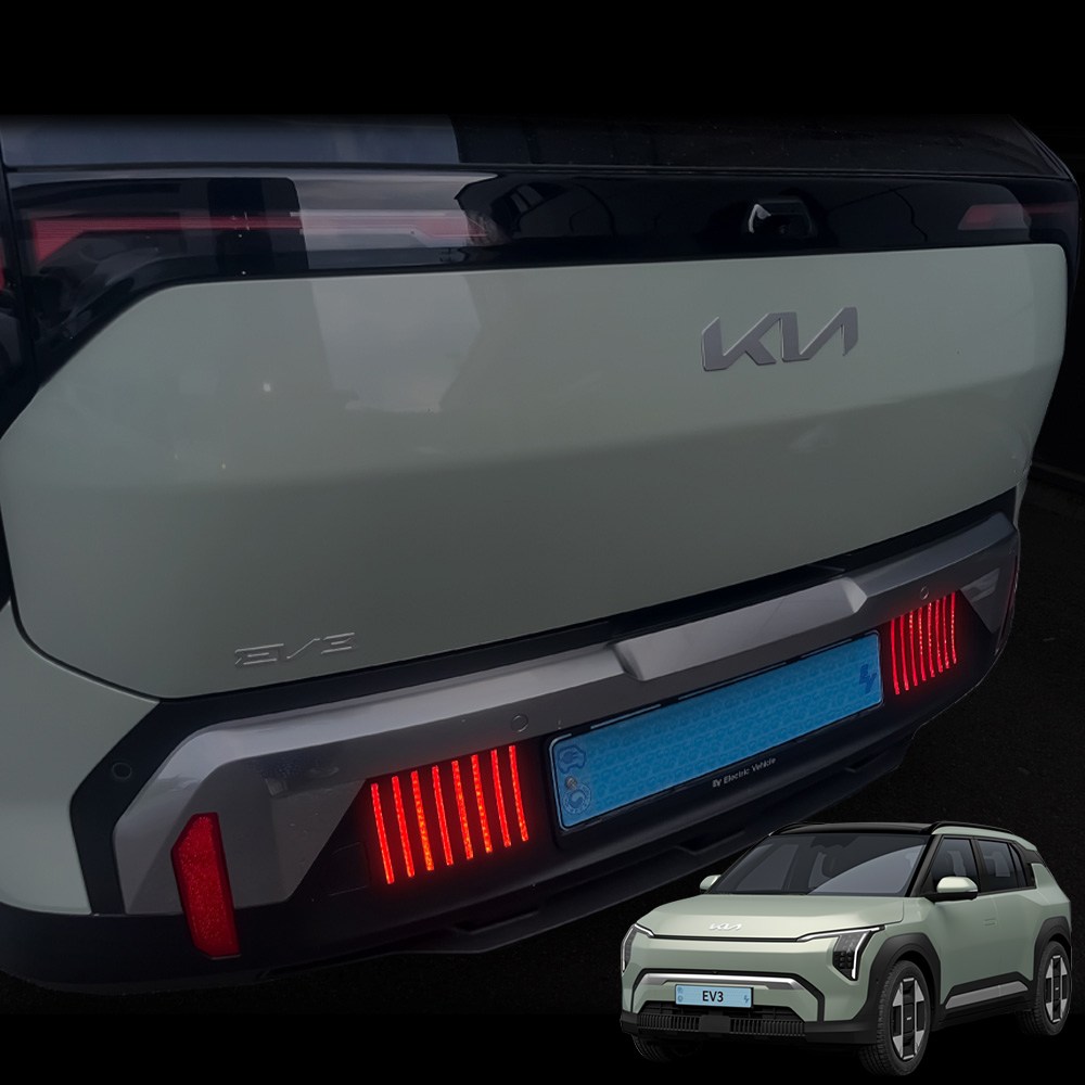 영카클럽 2025 EV3 에어 어스 호환 리어 범퍼 반사 리플렉터 스티커 튜닝 용품, 오렌지, 1세트 21,500원