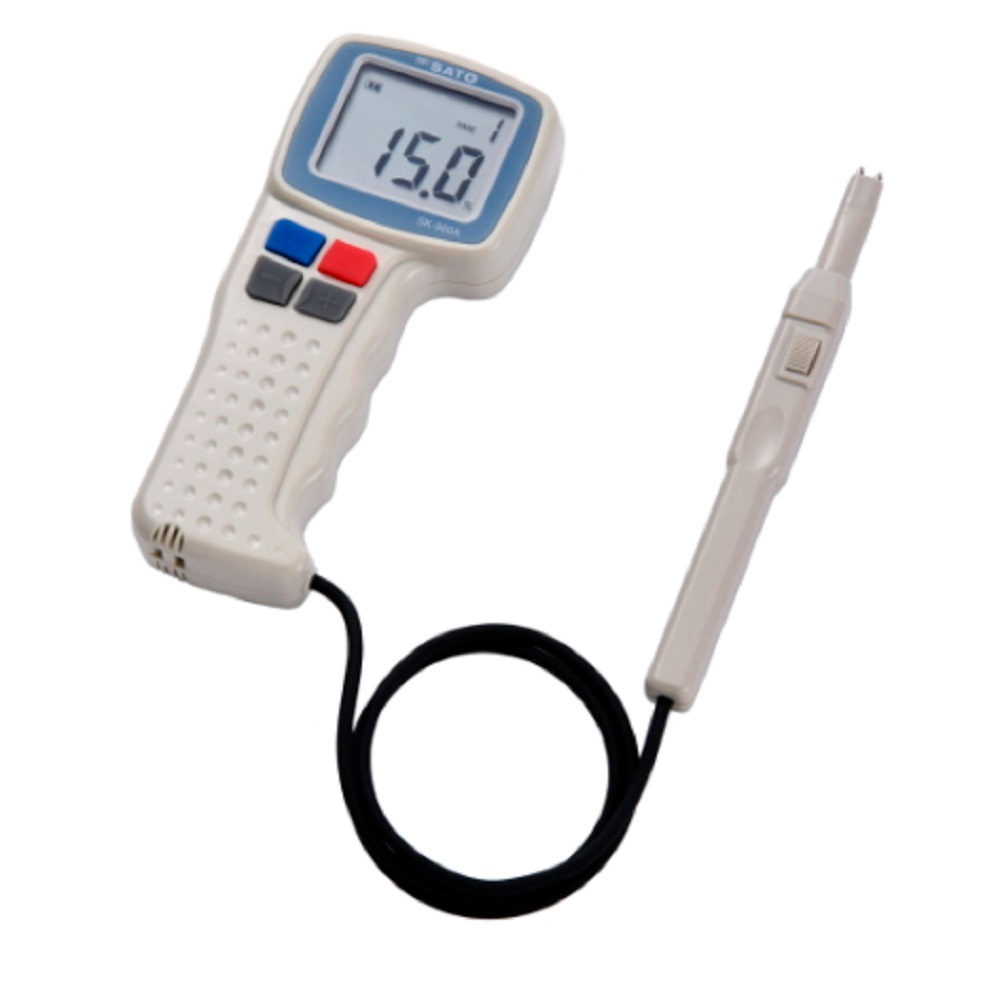 SK-960A Type 1, SATO, 휴대용 수분계, 국수 수분, 과자류 수분, 농산물 수분, 해산물 수분, 토질 수, 1개 503,800원