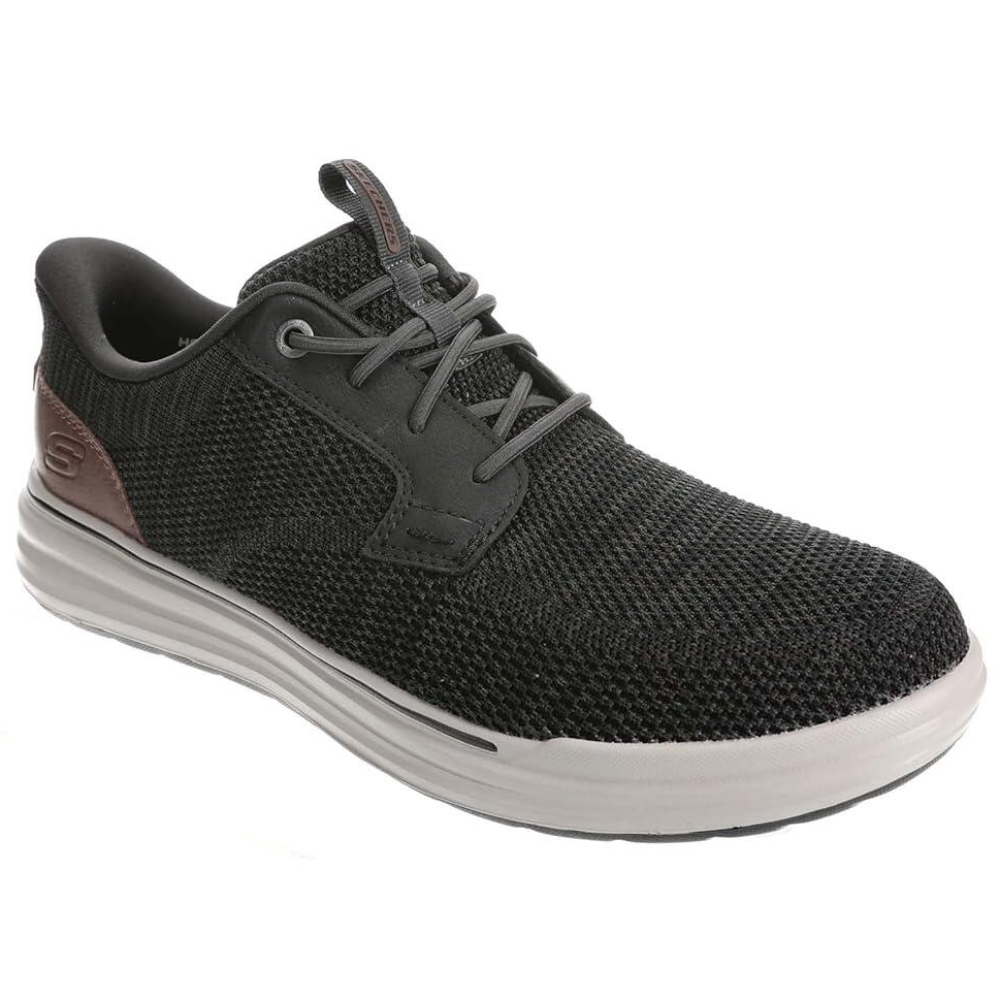 Skechers USA Men's Sterling-Ramone 번지, 블랙 블랙, 10.5 X-와이드 210024 155,300원