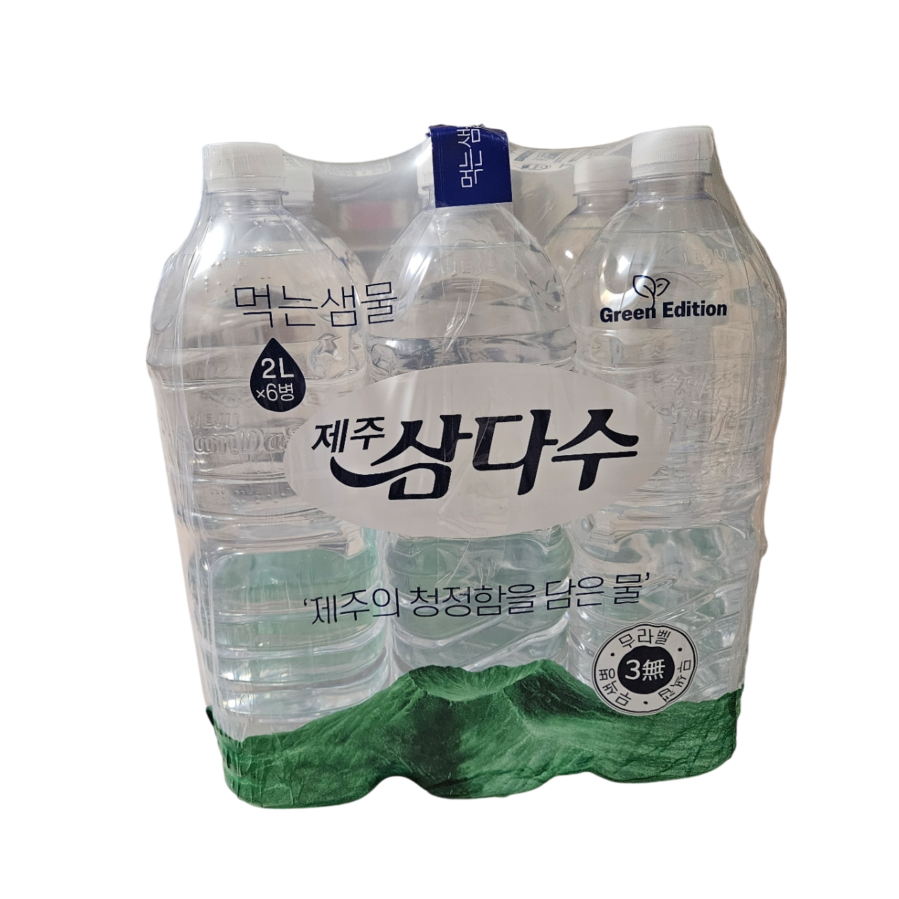 [광동] 삼다수 2L x12병 (유라벨/무라벨 랜덤발송) 14,480원