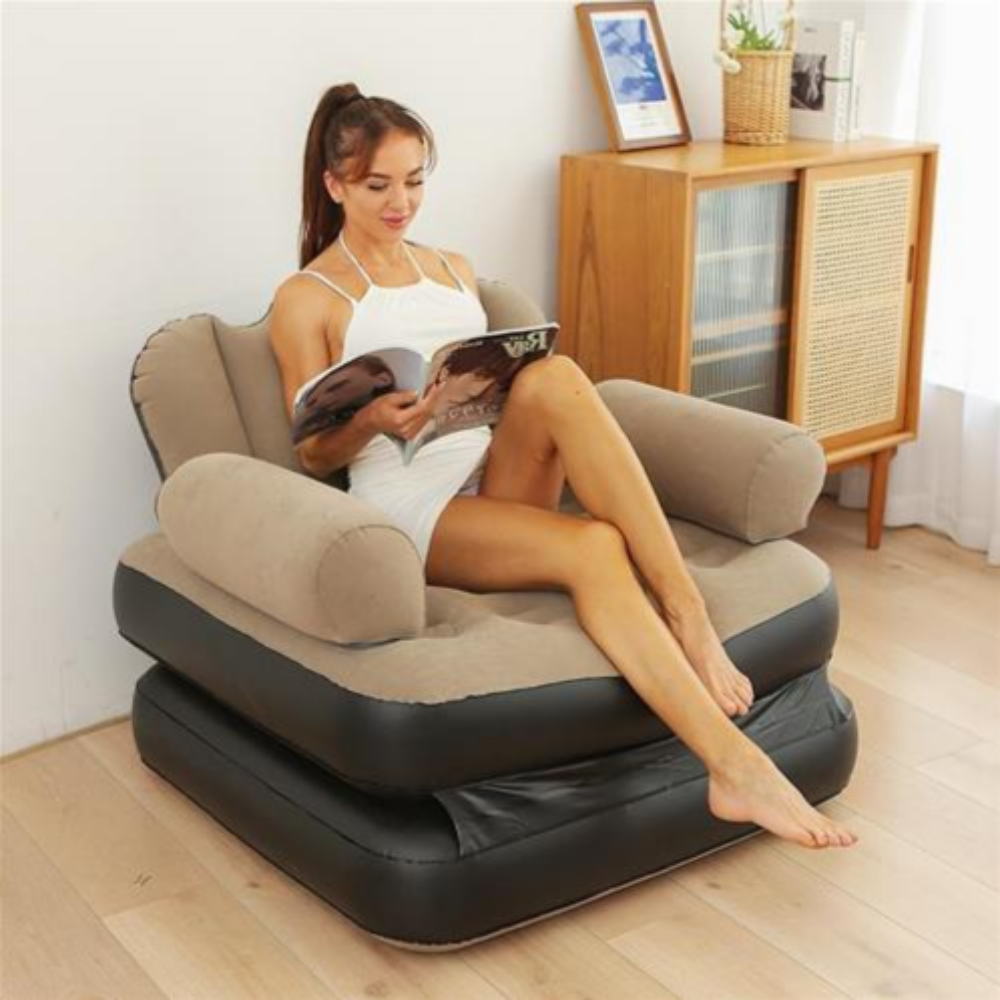 행마 조이 빈백 소파 1인용 리클라이너, 블라운 59,500원