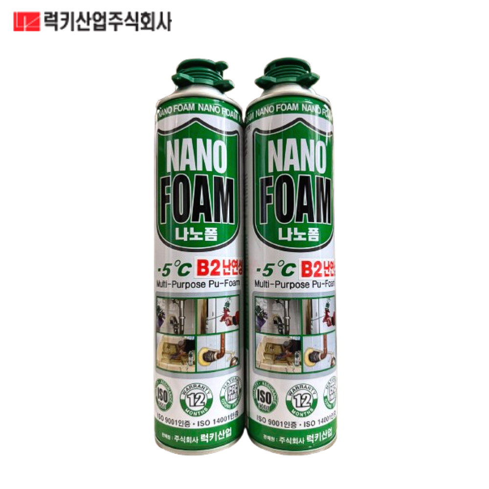 우레탄폼 난연 B2 럭키 나노폼 건용 12,900원