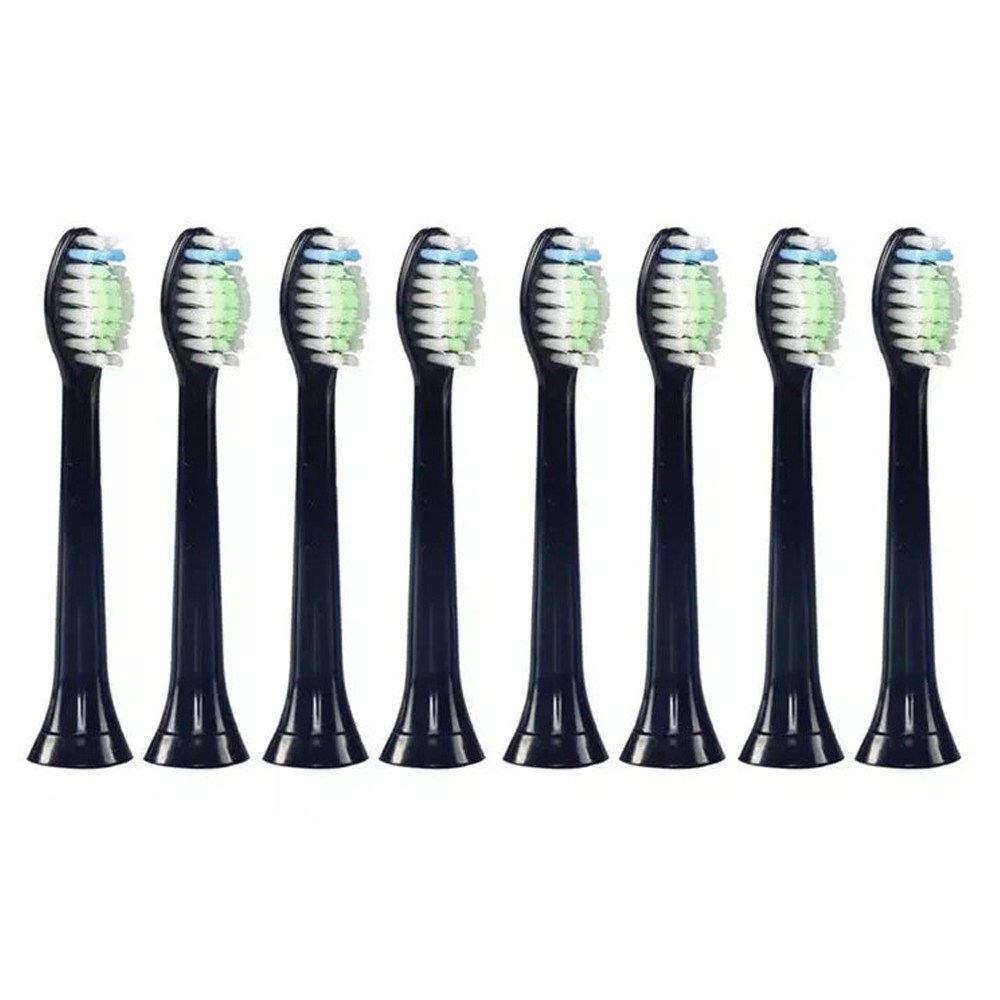 필립스 전용 전동칫솔 호환리필모 HX6721 HX6722 HX6730 호환 칫솔모 (블랙), 8개, 필립스 (블랙) 24,500원