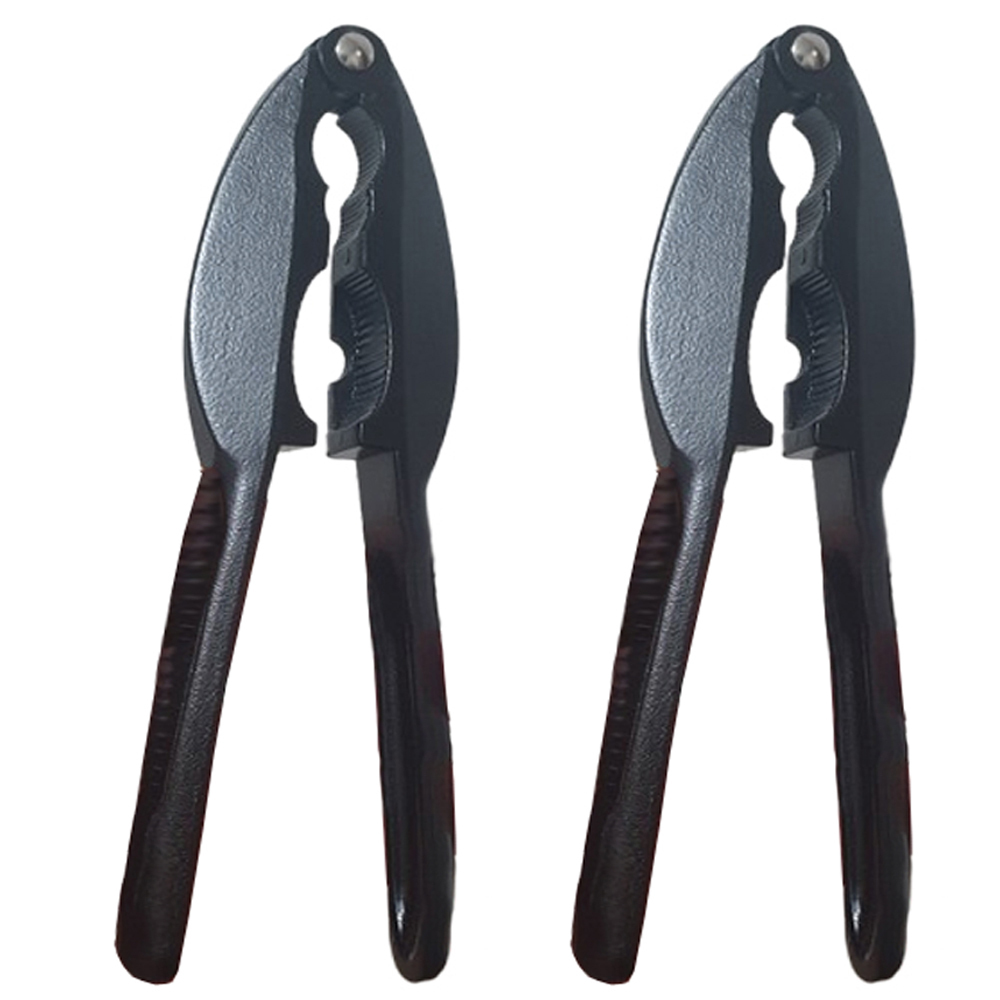 본라이프 무쇠 파워풀 견과류망치 호두망치 호두까는기계 다기능 견과류 부럼까기 멀티클립 가위 잣 은행 땅콩 도토리 견과류 씨앗 껍질 게 크랩 랍스터 크래커 잣까기 집게, 1개, 무쇠검정 6,000원