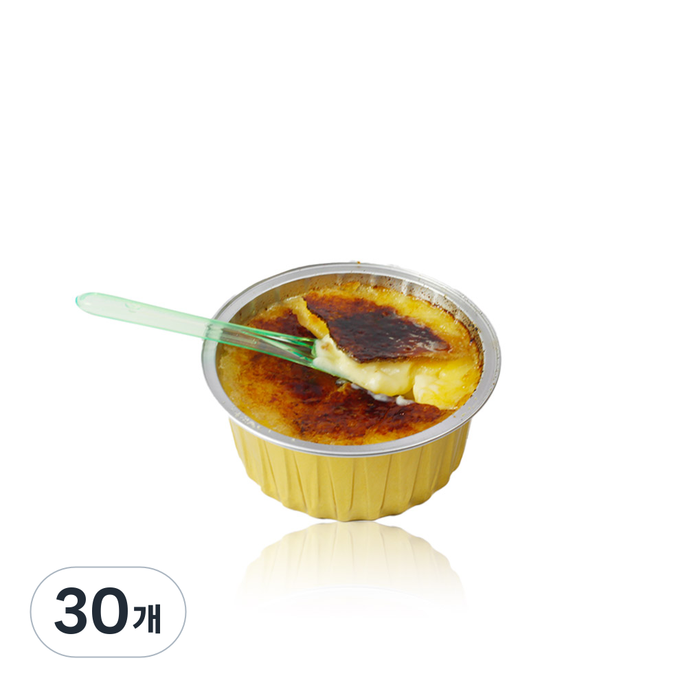 크림뷔릴레 용기 AK125C 오븐 토치 가능한 알루미늄 베이킹컵 뚜껑포함 18,600원