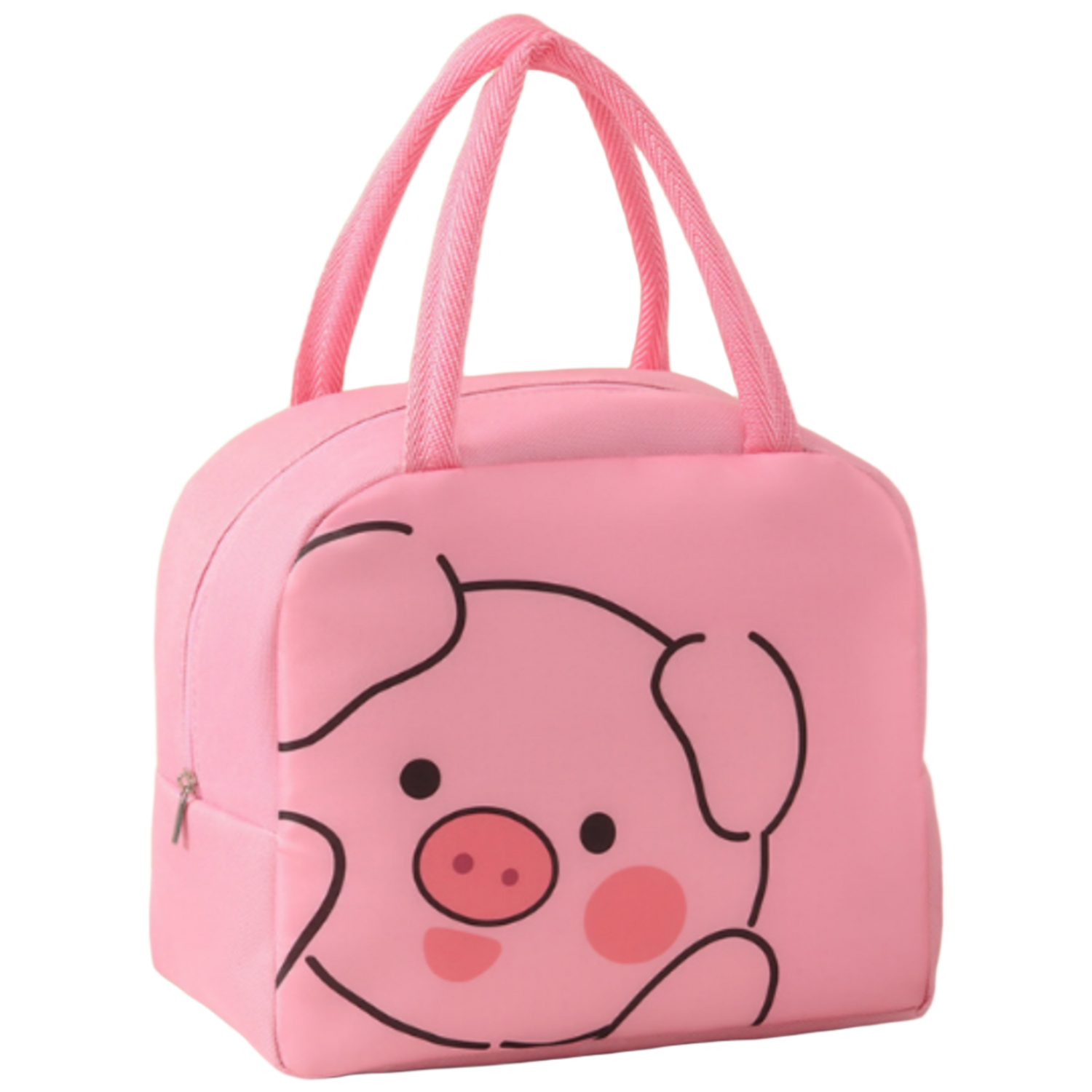 히든오너 도시락 보온 보냉 가방, 핑크돼지 9,000원