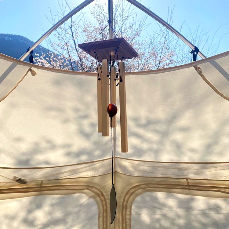 오로벨 시크릿가든 오리엔탈 스퀘어 풍경종 윈드차임, 브론즈 29,500원