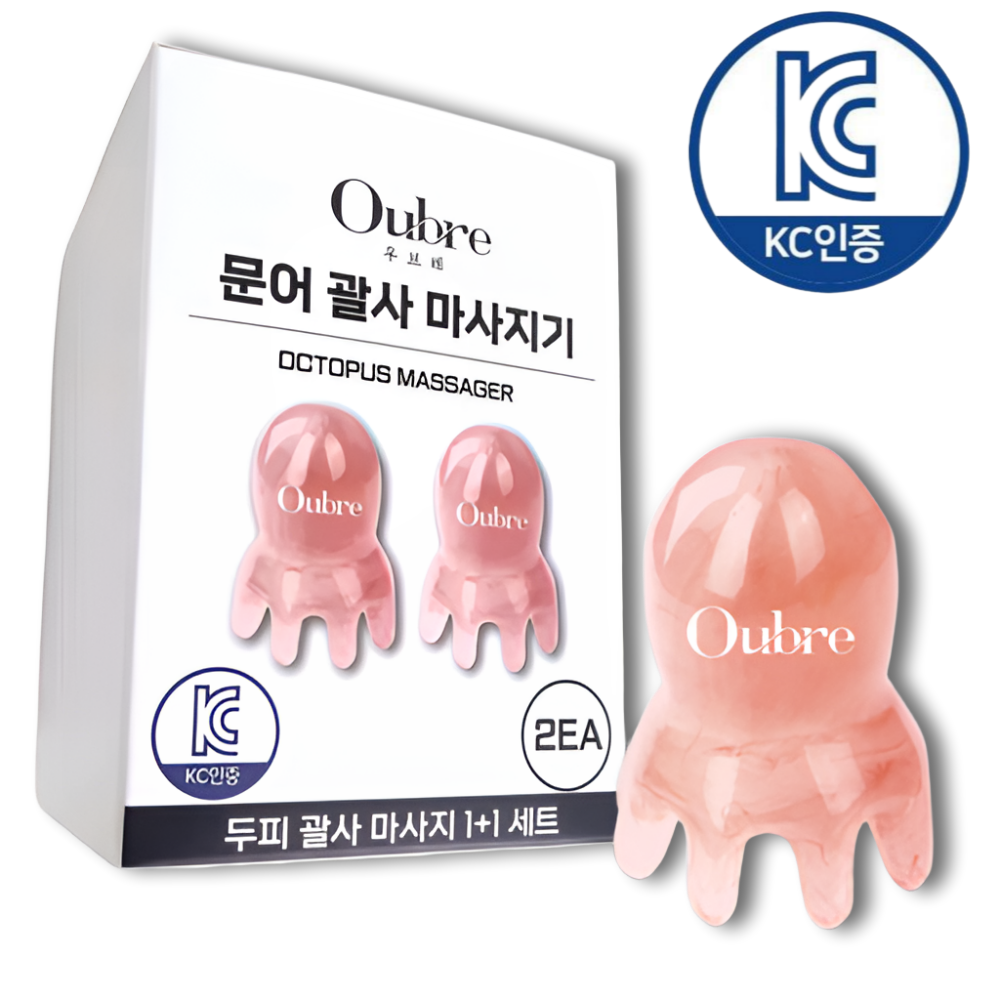 우브레 문어 괄사 두피 KC인증 1+1 7,700원